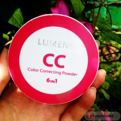 CC Пудра LumeneColor correcting "Абсолютное совершенство" 6 в 1 отзывы про Пудра