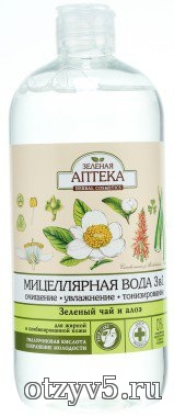 Мицеллярная вода "Зеленая аптека" отзывы про Другая косметика