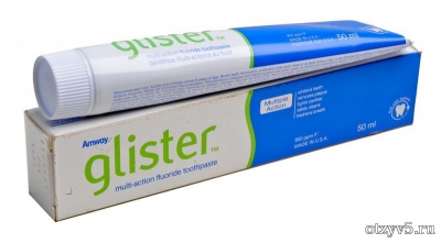Зубная паста GLISTER - это здоровье и «блеск» зубов отзывы про Зубные пасты и щетки