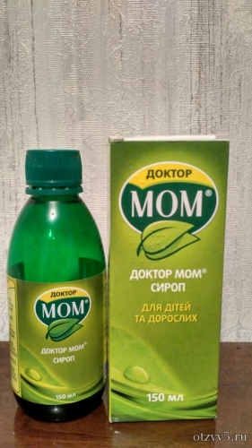 Сироп от кашля "Доктор Мом" отзывы про Лекарства