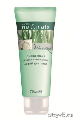 Скраб для лица Naturals от Avon отзывы про Маски для лица и тела