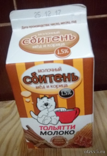 Йогурт «Сбитень с наполнителем корица-мёд» от «Тольятти Молоко» отзывы про Йогурты