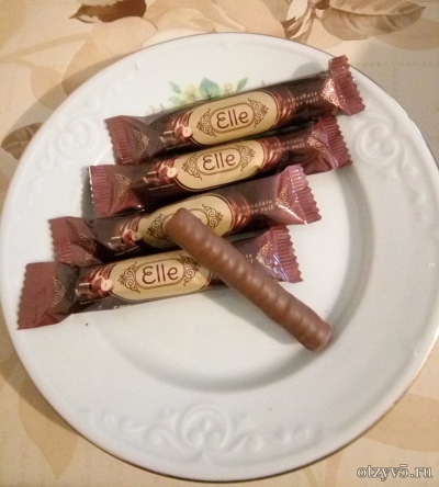 Конфеты с шоколадно-ореховой начинкой ELLE отзывы про Конфеты