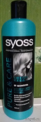 Шампунь Syoss (Сюисс) Балансирующий отзывы про Шампуни, гели для душа