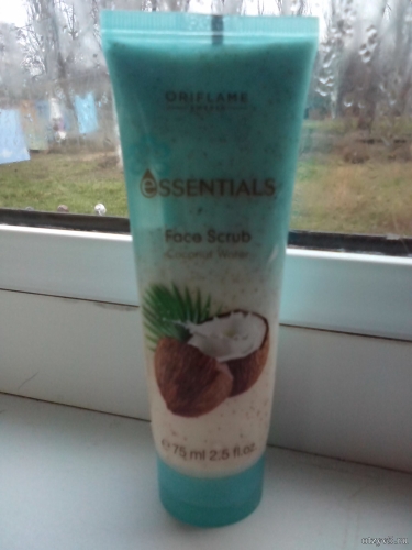 Скраб для лица Essentials face scrub coconut water Производитель Польша, «Орифлейм Косметикс» отзывы про Другая косметика