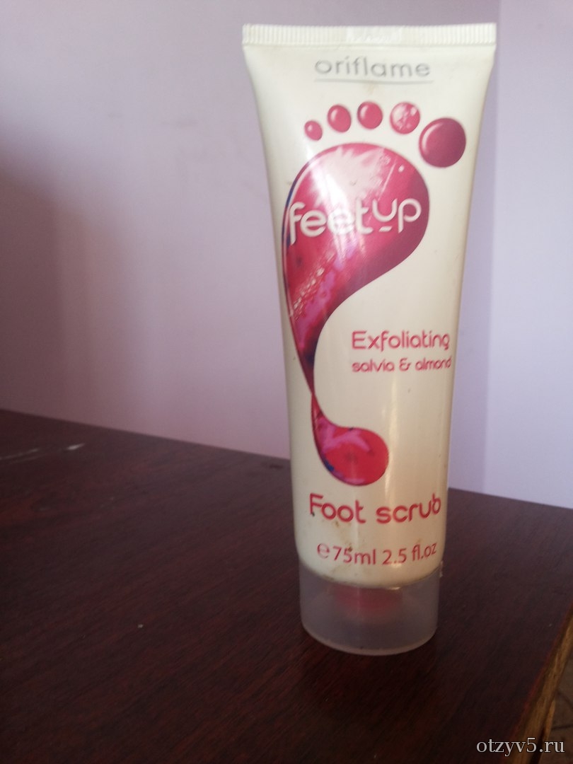 Скраб для ног Oriflame Feet Up Exfoliating – бережный уход! - отзывы