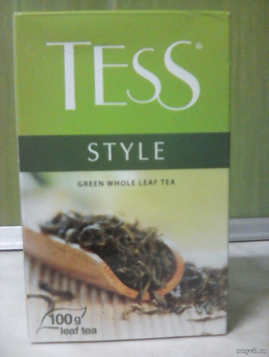 Чай TESS Style Green Whole Leaf (зелёный листовой) отзывы про Чай