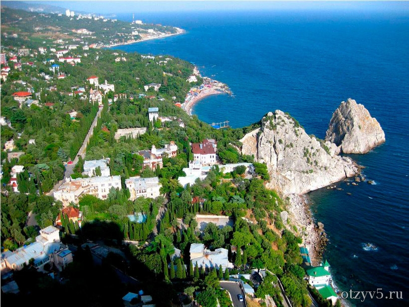 Отдых в Крыму в поселке Симеиз - отзывы