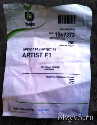 Семена огурца "Артист F1" отзывы про Семена