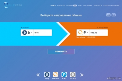 Сайт blue.cash отзывы про Сервисы