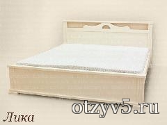 Двуспальная кровать Лика от Фабрики Кроватей отзывы про Мебель